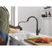 9190TL-BL-DST Kitchen/Kitchen Faucets/Pull Down Spray Faucets