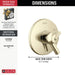 T17059-PN Bathroom/Bathroom Tub & Shower Faucets/Shower Only Faucet Trim