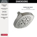 52663-SS-PR Bathroom/Bathroom Tub & Shower Faucets/Showerheads