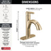 15749LF-CZPD Bathroom/Bathroom Sink Faucets/Single Hole Sink Faucets