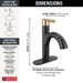 15749LF-GZPD Bathroom/Bathroom Sink Faucets/Single Hole Sink Faucets
