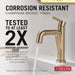15849LF-CZPD Bathroom/Bathroom Sink Faucets/Single Hole Sink Faucets