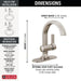 15855LF-SP Bathroom/Bathroom Sink Faucets/Single Hole Sink Faucets