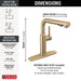 16879-CZ-DST Kitchen/Kitchen Faucets/Pull Out Spray Faucets