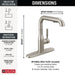 16943-SS-DST Kitchen/Kitchen Faucets/Pull Out Spray Faucets