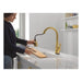 19802TLZ-GB-DST Kitchen/Kitchen Faucets/Pull Down Spray Faucets