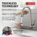 19802TLZ-SP-DST Kitchen/Kitchen Faucets/Pull Down Spray Faucets