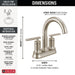25442-SSMPU-DST Bathroom/Bathroom Sink Faucets/Centerset Sink Faucets
