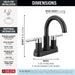 25749LF-CS Bathroom/Bathroom Sink Faucets/Centerset Sink Faucets