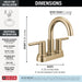 25749LF-CZ Bathroom/Bathroom Sink Faucets/Centerset Sink Faucets