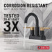 25749LF-GZ Bathroom/Bathroom Sink Faucets/Centerset Sink Faucets