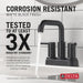 25849LF-BLPD Bathroom/Bathroom Sink Faucets/Centerset Sink Faucets