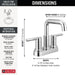 25849LF-PD Bathroom/Bathroom Sink Faucets/Centerset Sink Faucets