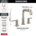 35849LF-SSPD Bathroom/Bathroom Sink Faucets/Widespread Sink Faucets