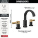 35855LF-GZ Bathroom/Bathroom Sink Faucets/Widespread Sink Faucets