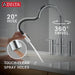 39876LF Kitchen/Kitchen Faucets/Bridge Kitchen Faucets