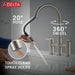 39876LF-SS Kitchen/Kitchen Faucets/Bridge Kitchen Faucets