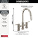 39876LF-SS Kitchen/Kitchen Faucets/Bridge Kitchen Faucets