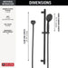 51361-BL Bathroom/Bathroom Tub & Shower Faucets/Handshowers