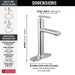 5442-MPU-DST Bathroom/Bathroom Sink Faucets/Single Hole Sink Faucets