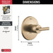 T14042-CZ Bathroom/Bathroom Tub & Shower Faucets/Shower Only Faucet Trim