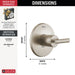 T14042-SS Bathroom/Bathroom Tub & Shower Faucets/Shower Only Faucet Trim