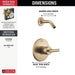 T14242-CZLHD Bathroom/Bathroom Tub & Shower Faucets/Shower Only Faucet Trim
