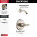 T14242-SSLHD Bathroom/Bathroom Tub & Shower Faucets/Shower Only Faucet Trim