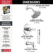 T14442 Bathroom/Bathroom Tub & Shower Faucets/Tub & Shower Faucet Trim