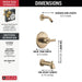 T14442-CZLHD Bathroom/Bathroom Tub & Shower Faucets/Tub & Shower Faucet Trim