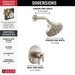 T17242-SS Bathroom/Bathroom Tub & Shower Faucets/Shower Only Faucet Trim