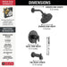 T17442-BL Bathroom/Bathroom Tub & Shower Faucets/Tub & Shower Faucet Trim