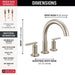 T2742-SS Bathroom/Bathroom Tub & Shower Faucets/Roman Tub Faucets