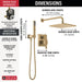T342701-CZ Bathroom/Bathroom Tub & Shower Faucets/Shower Only Faucet Trim