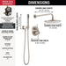 T342702-SP Bathroom/Bathroom Tub & Shower Faucets/Shower Only Faucet Trim