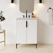 NAT-V-24C21L-WH Bathroom/Vanities/Single Vanity Cabinets Only