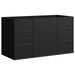 NAT-V-48C21L-BL Bathroom/Vanities/Single Vanity Cabinets Only
