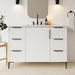 NAT-V-48C21L-WH Bathroom/Vanities/Single Vanity Cabinets Only