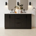 NAT-V-60D21F-BL Bathroom/Vanities/Double Vanity Cabinets Only