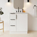 NATV30C21F-WH-LH Bathroom/Vanities/Single Vanity Cabinets Only