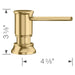 442987 Kitchen/Kitchen Sink Accessories/Kitchen Soap & Lotion Dispensers