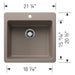 443230 Kitchen/Kitchen Sinks/Dual Mount Kitchen Sinks