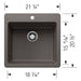 443232 Kitchen/Kitchen Sinks/Dual Mount Kitchen Sinks