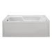 MBWIS6030-WH-LH Bathroom/Bathtubs & Showers/Whirlpool Air & Therapy Tubs