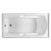MBWIS6032-WH-LH Bathroom/Bathtubs & Showers/Whirlpool Air & Therapy Tubs