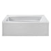MBWIS7236-WH-LH Bathroom/Bathtubs & Showers/Whirlpool Air & Therapy Tubs
