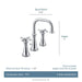 TVS44103 Bathroom/Bathroom Sink Faucets/Widespread Sink Faucets