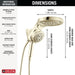 56000-PN-PR Bathroom/Bathroom Tub & Shower Faucets/Showerheads