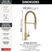 9659-CZ-DST Kitchen/Kitchen Faucets/Pull Down Spray Faucets