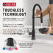 9659TL-BL-DST Kitchen/Kitchen Faucets/Pull Down Spray Faucets